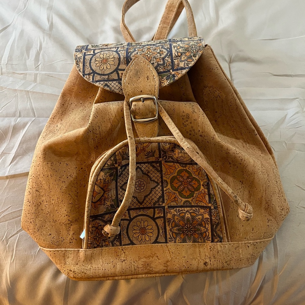 Bohemian Cork Backpack